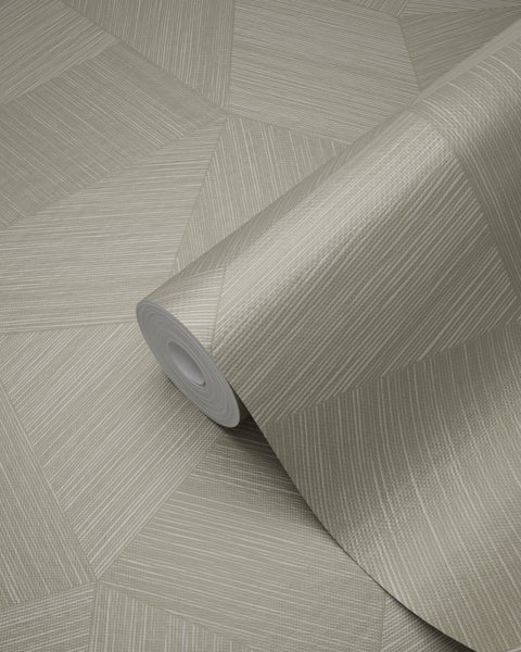 Origin Wallcoverings Tapete 3D-Muster Sandbeige - 53 cm x 10.05 m - 347819