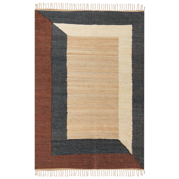 Teppich ORTAKOY 160 x 230 cm Jute Bunt