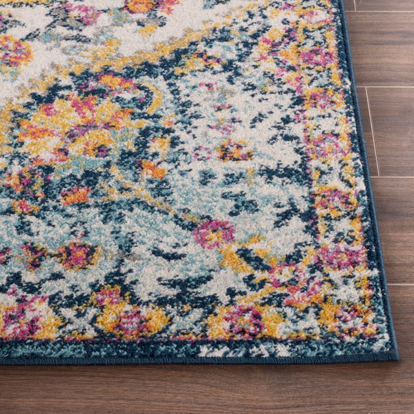 Vintage Orientalischer Teppich Mehrfarbig/Rosa 160x230 cm JULIA
