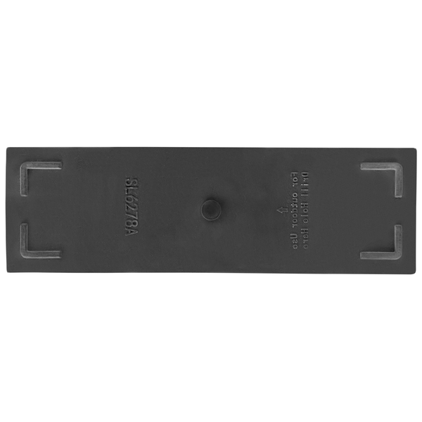 Rechteckiger Pflanzkübel mit strukturierter Oberfläche