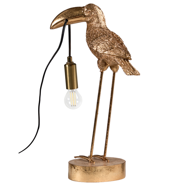 Tischlampe Tukan ARACARI Gold