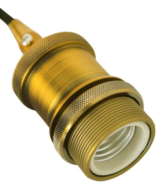 Lampenfassung mit Gewinde