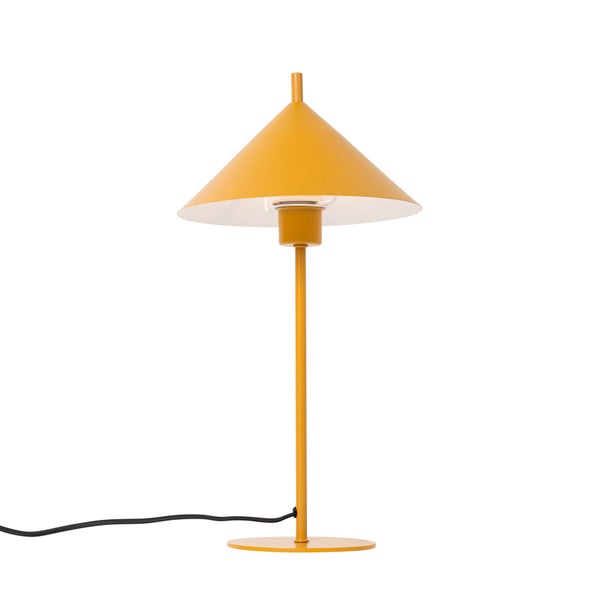 Design-Tischlampe gelb - Triangolo