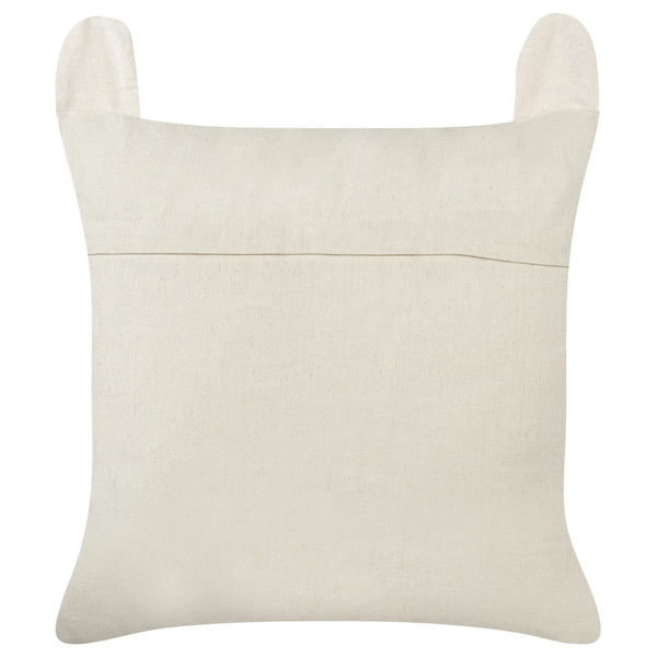 Dekokissen 2er Set TEDDYBEAR Baumwolle 45 x 45 cm Braun
