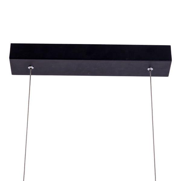 Technische Zeichnung einer Hängelampe mit den Maßen 1000 mm Länge, 200 mm Breite und 1500 mm Höhe.