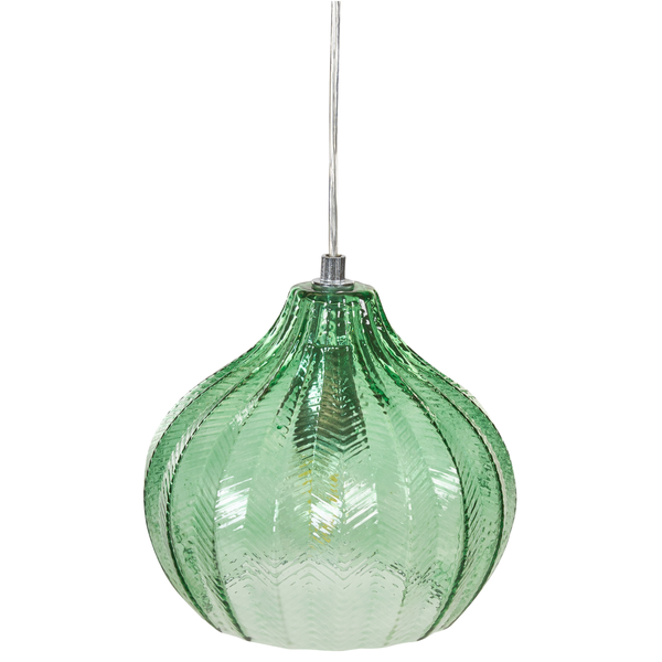 Hängeleuchte KEILA Glas Grün
