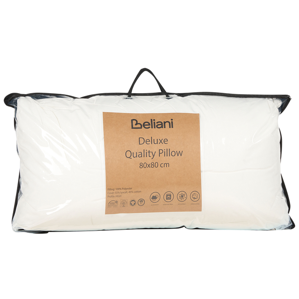 Kopfkissen Polyester hoch 80 x 80 cm TRIGLAV