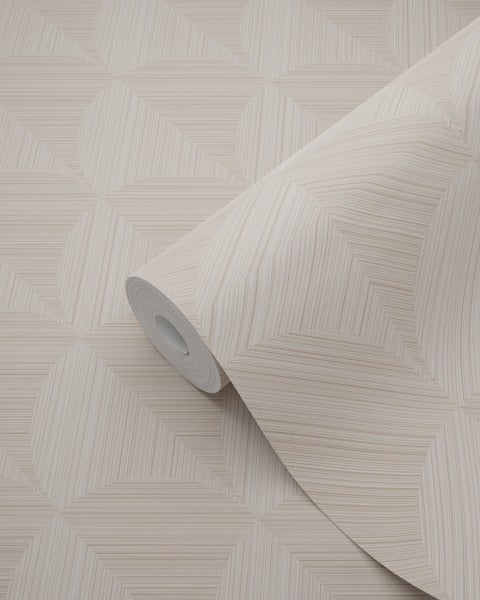 Origin Wallcoverings Tapete 3D Muster Hellbeige - 50 x 900 cm - 347987