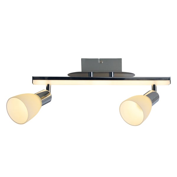 Deckenleuchte mit zwei Strahlern