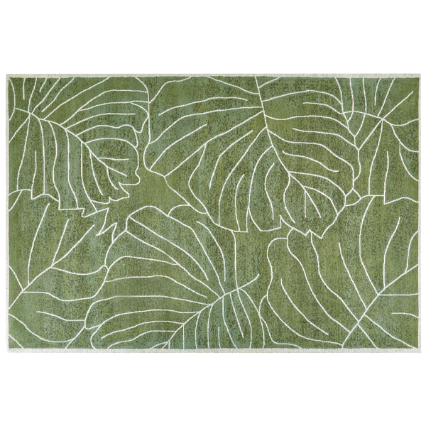 Teppich SARMIN Grün 200 x 300 cm Baumwolle