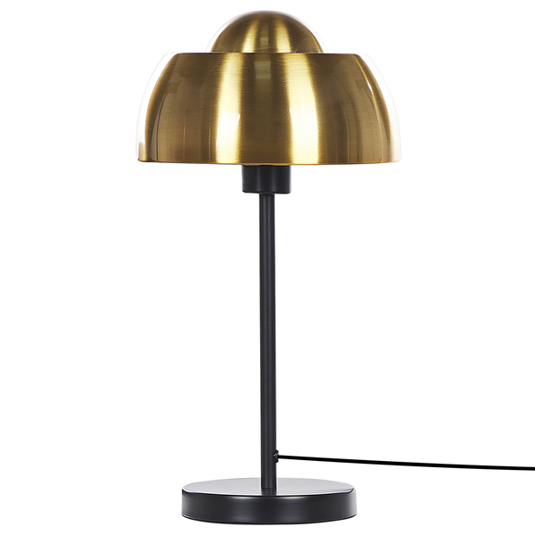 Tischleuchte SENETTE Metall Schwarz / Gold