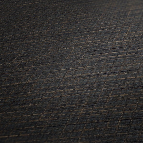 Teppich mit Streifenmuster, teilweise aufgerollt