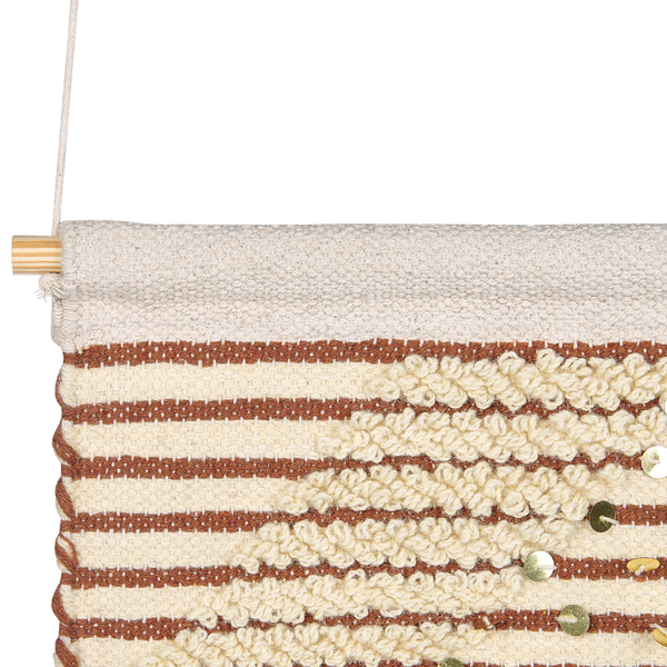 Wandbehang SABO Baumwolle 75 cm Beige