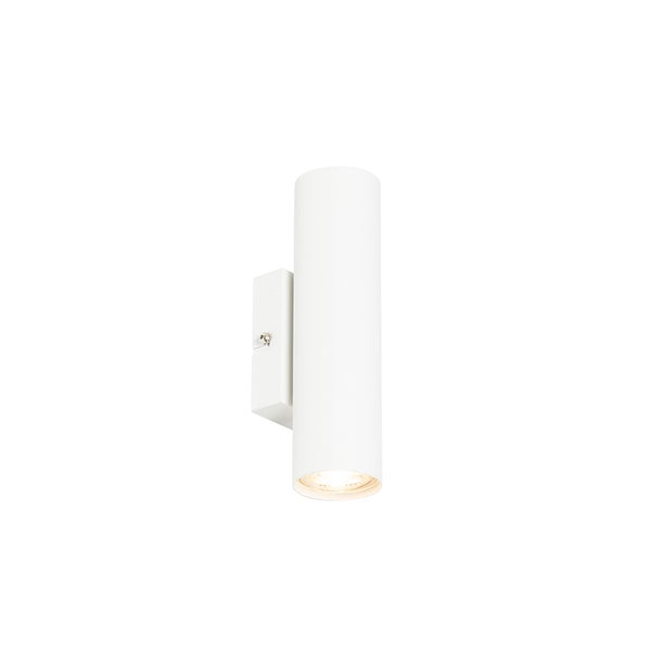 Moderne Wandleuchte weiß 2-flammig GU10 50mm - Jeana