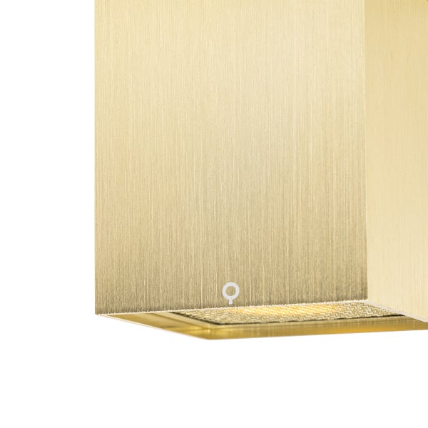 Design-Aufbaustrahler Gold GU10 50mm - Qubo Honey