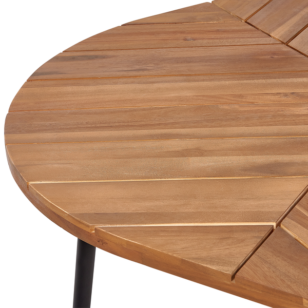 Gartentisch VARENNA 106 cm 103 cm Akazienholz Braun