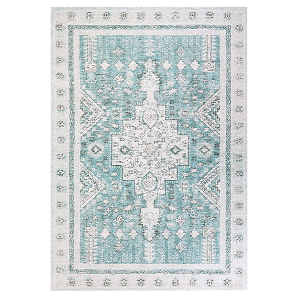 Teppich FULLA Mintgrün 160 x 230 cm Baumwolle