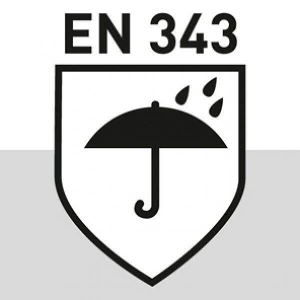 EN 343 Symbol: Wasserdichtigkeit