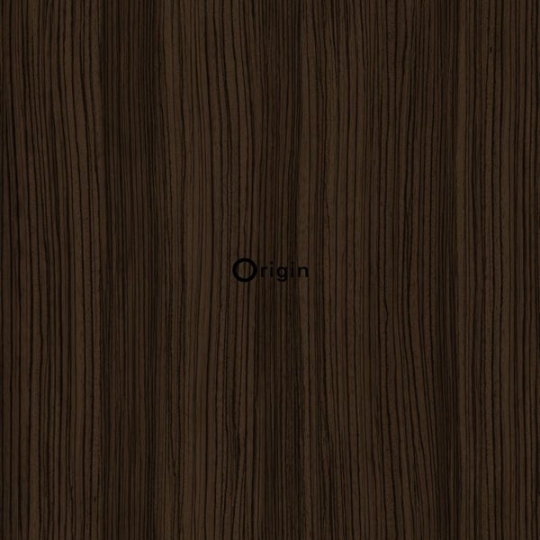 Origin Wallcoverings Tapete Streifenmuster Dunkelbraun - 53 cm x 10.05 m - 347238