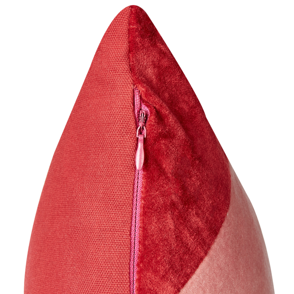 Dekokissen 2er Set BORONIA Baumwolle 45 x 45 cm Rot Weihnachtsmotiv
