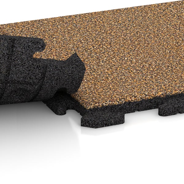 Verbundmatte mit Korkoberfläche und Gummibasis