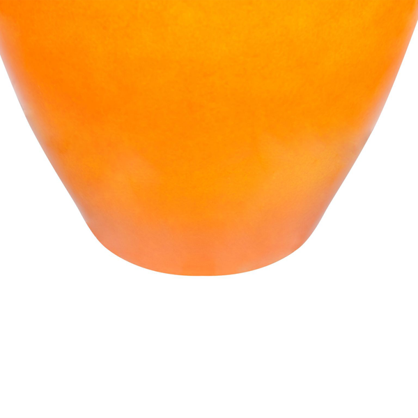 Blumenvase TERRASA Keramik 37 cm Orange
