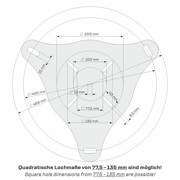 MAXERIO® 80 cm Anchor-Set (Duplex-Beschichtung); Schraubfundament Bodenhülse Erdanker Erdschraube Einschraubhülse Erdschraubenfundament Bodenanker Schraubanker Fundament für Carport Sonnenschirm Fahne Schaukel