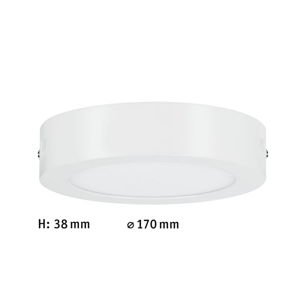 LED Panel Lunar rund 170mm 11W 760lm 3000K Weiß