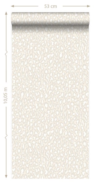 Origin Wallcoverings Tapete Panter Sandbeige - 53 cm x 10.05 m - 346812