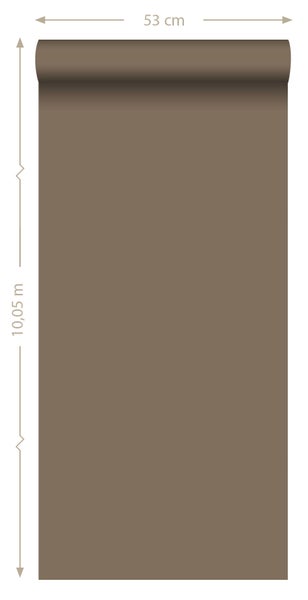 Origin Wallcoverings Tapete Uni Bronze - 53 cm x 10.05 m - 345707