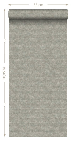 ESTAhome Tapete Uni Taupe - 53 cm x 10.05 m - 148308