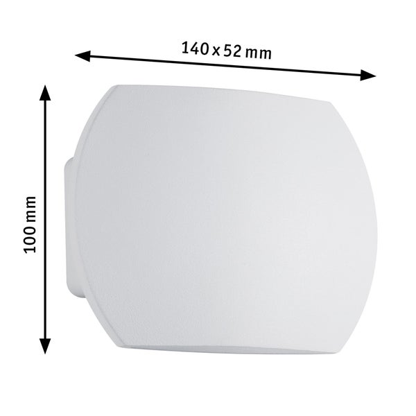 LED Wandleuchte Bocca 2700K 305lm / 305lm 230V 2x2,7W Weiß