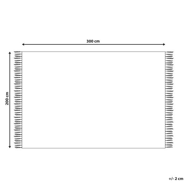 Teppich ERICEK 200 x 300 cm Jute Beige