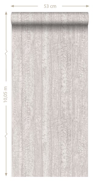 Origin Wallcoverings Tapete Holz-optik Beigebraun - 53 cm x 10.05 m - 347530