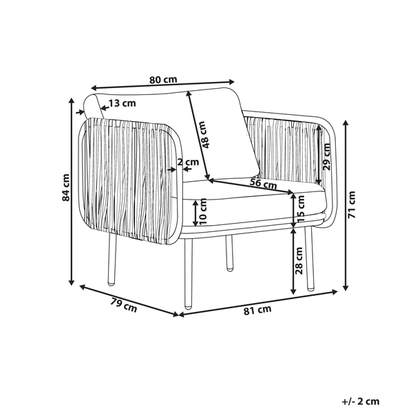 Gerollter Feuerwehrschlauch mit Kupplungen
