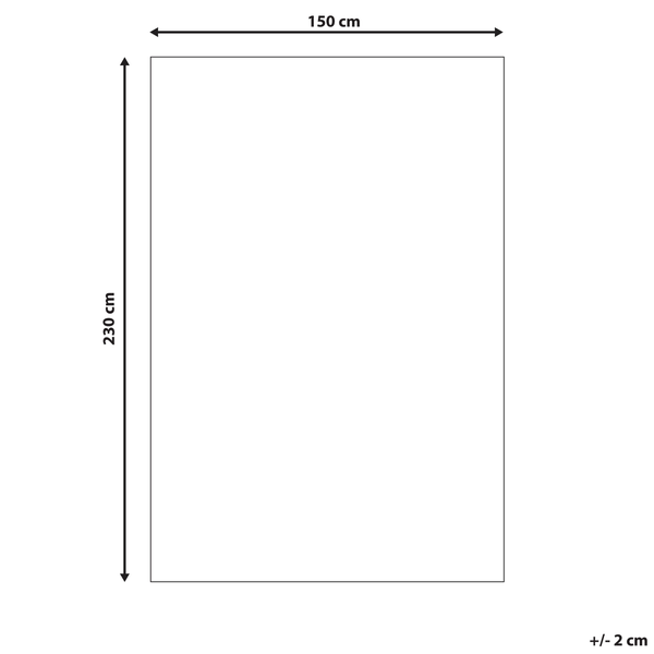 Teppich KATTAKKADA Beige 150 x 230 cm