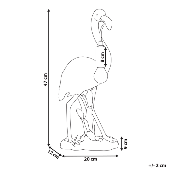 Tischlampe Flamingo VICE Gold