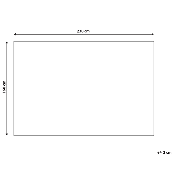 Teppich BAFRA Bunt 160 x 230 cm