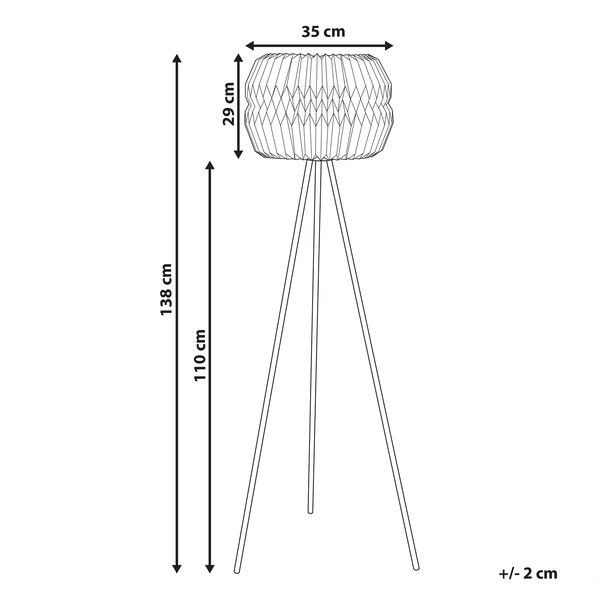 Stehlampe HUNTER Weiß