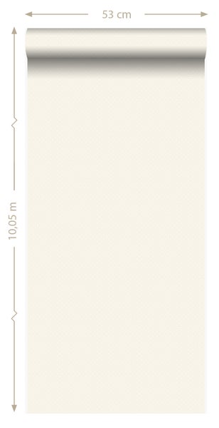 Origin Wallcoverings Tapete kleine Punkte Silber - 53 cm x 10.05 m - 346830