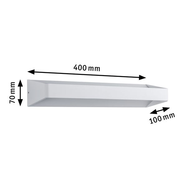 LED Wandleuchte Bar 2700K 1140lm 230V 10,5W Weiß
