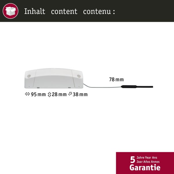 Controller Smart Home Zigbee 3.0 Cephei 230V max. 1000W Weiß, Grau