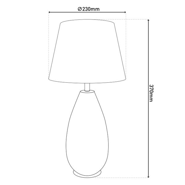 Keramik Tischleuchte h: 37cm SIMLY CERAMICS,  Tischlampe aus Keramik, silber, mit E14-Fassung, für Esszimmer, Wohnzimmer, Diele oder Büro, 31 cm hoch