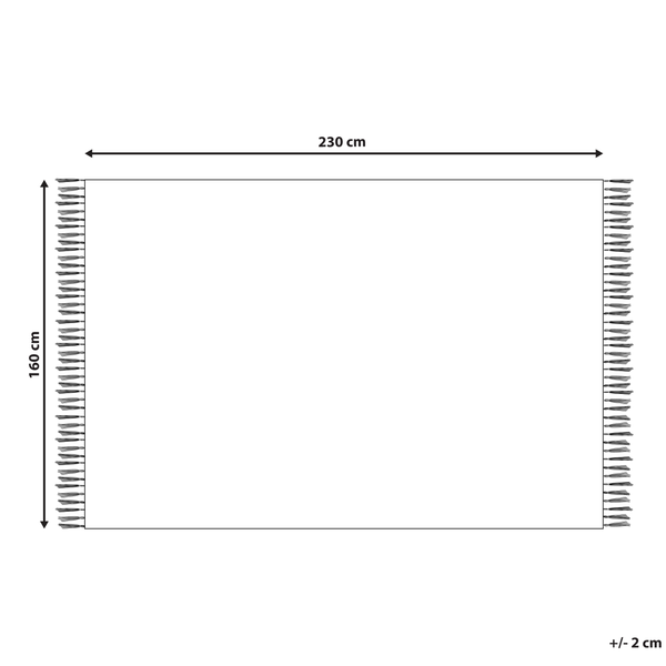 Teppich ERICEK Beige 160 x 230 cm Jute