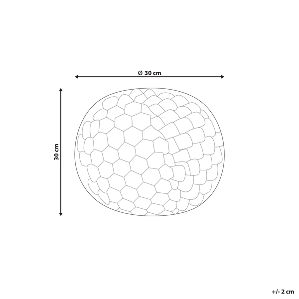 Dekokissen ROSEA Webpelz 30 x 30 cm Rosa Ohne Muster