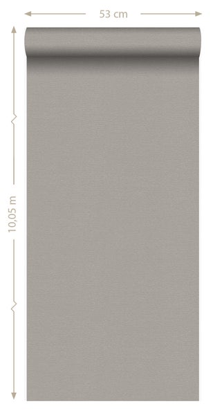 Origin Wallcoverings Tapete Metall-Optik Taupe - 53 cm x 10.05 m - 347599
