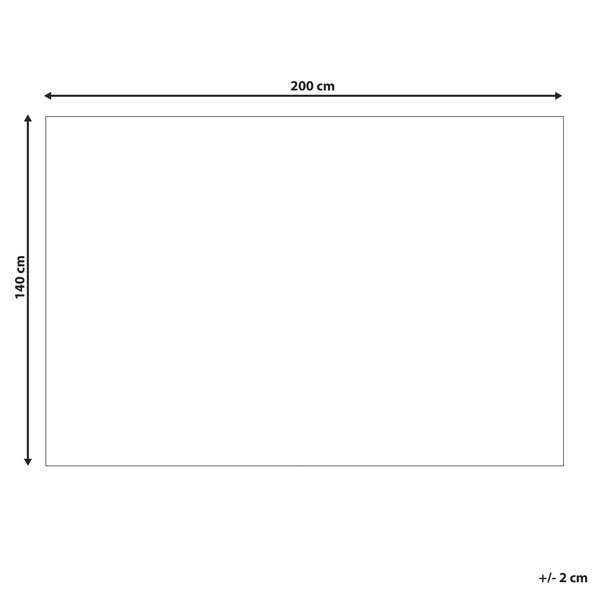 Teppich KINIK Bunt 140 x 200 cm Wolle