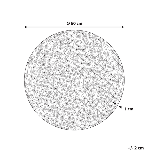 Gerippter Pflanztopf für den Innen- und Außenbereich