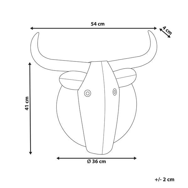 Detailansicht einer Dekoration mit braunen und weißen Elementen
