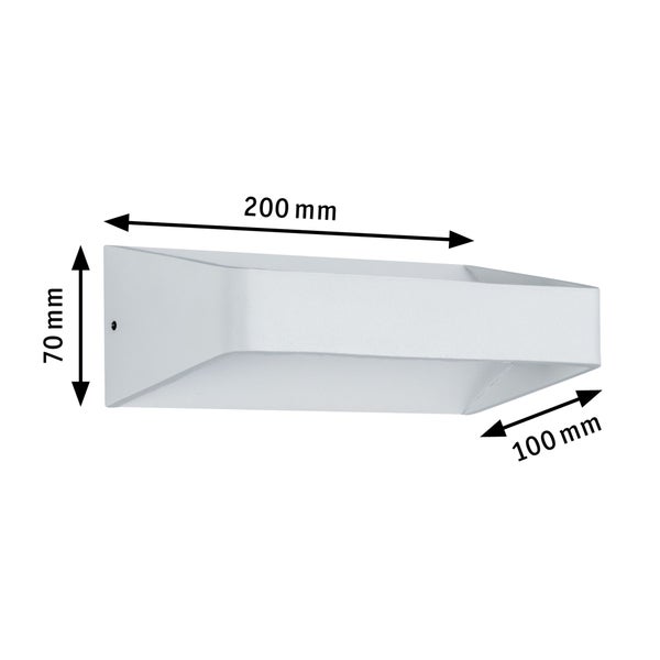 LED Wandleuchte Bar 2700K 560lm 230V 5,5W Weiß